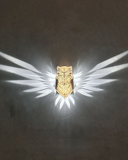 Baykuş Duvar Lambası