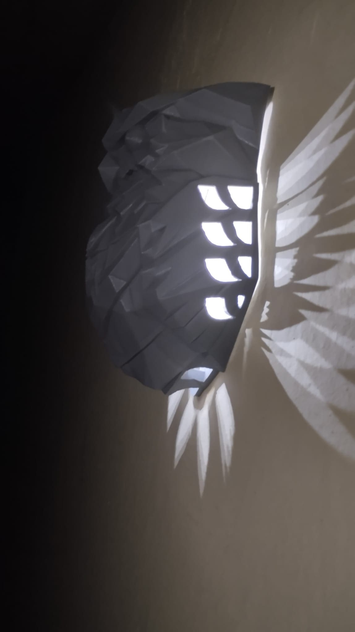 Baykuş Duvar Lambası