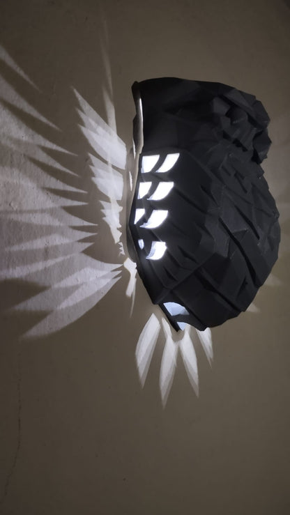 Baykuş Duvar Lambası