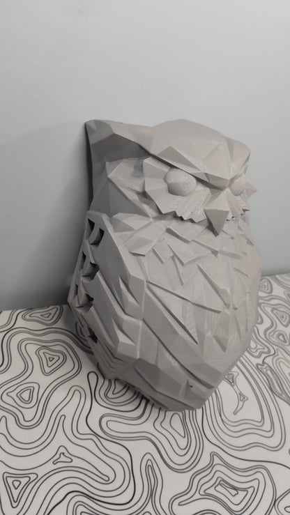 Baykuş Duvar Lambası